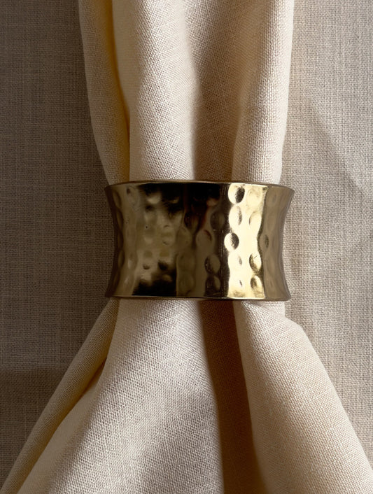 Napkin Ring - Hammered