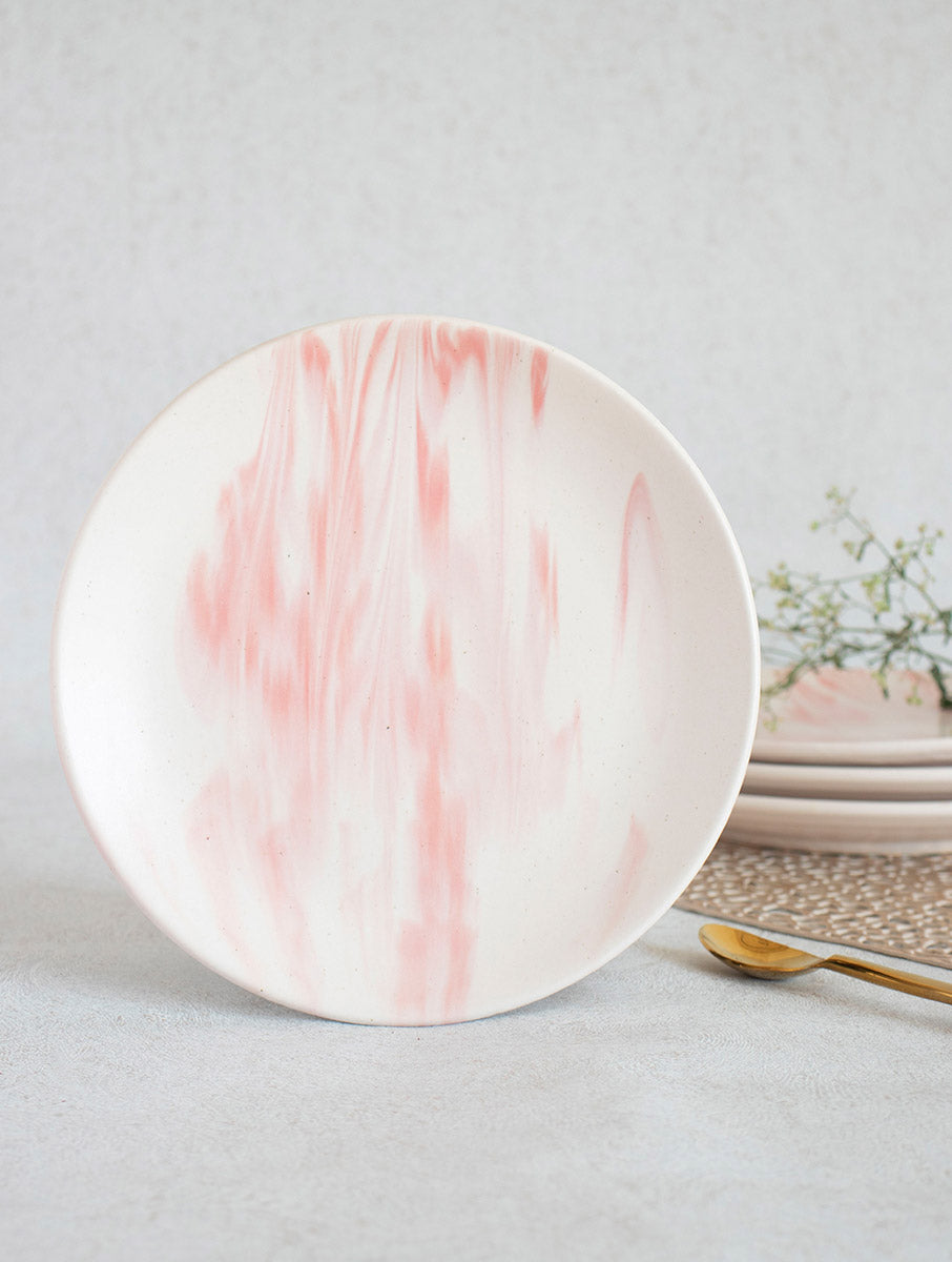 Pink Marble Plate