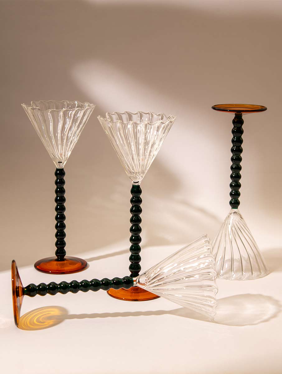 Beads Martini Glass