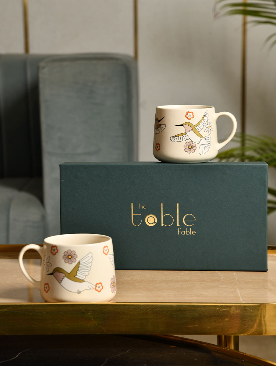 Hummingbird Mug Gift Box – The Table Fable