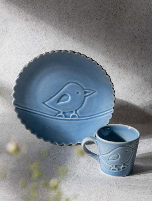 Birdie Set - Mug & Plate