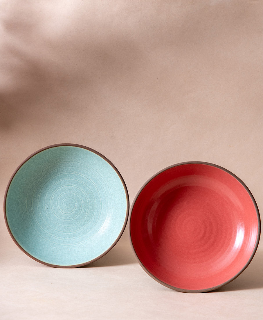 Everyday Bowl Combo - Coral & Sage Green