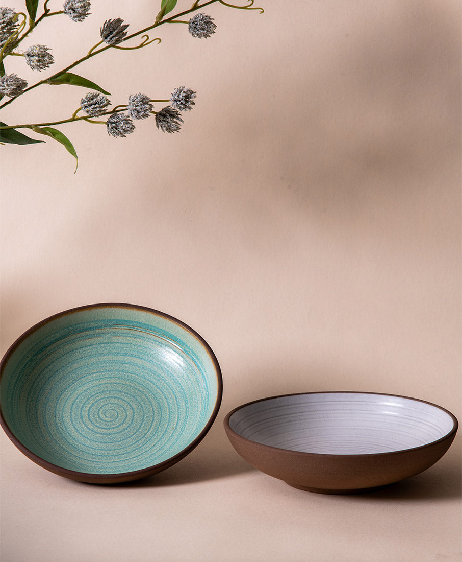Everyday Bowl Combo - Ivory & Sage Green