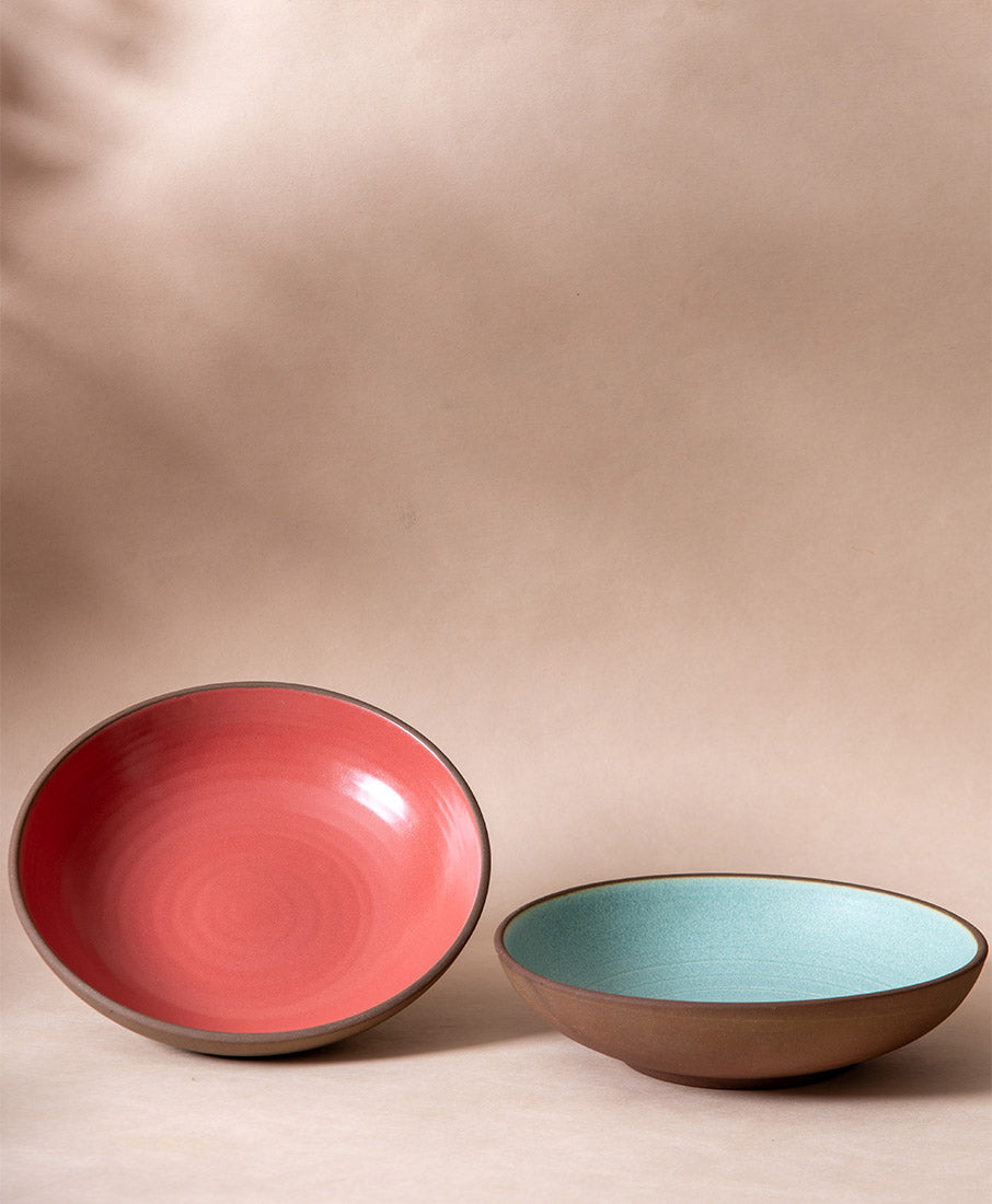 Everyday Bowl Combo - Coral & Sage Green