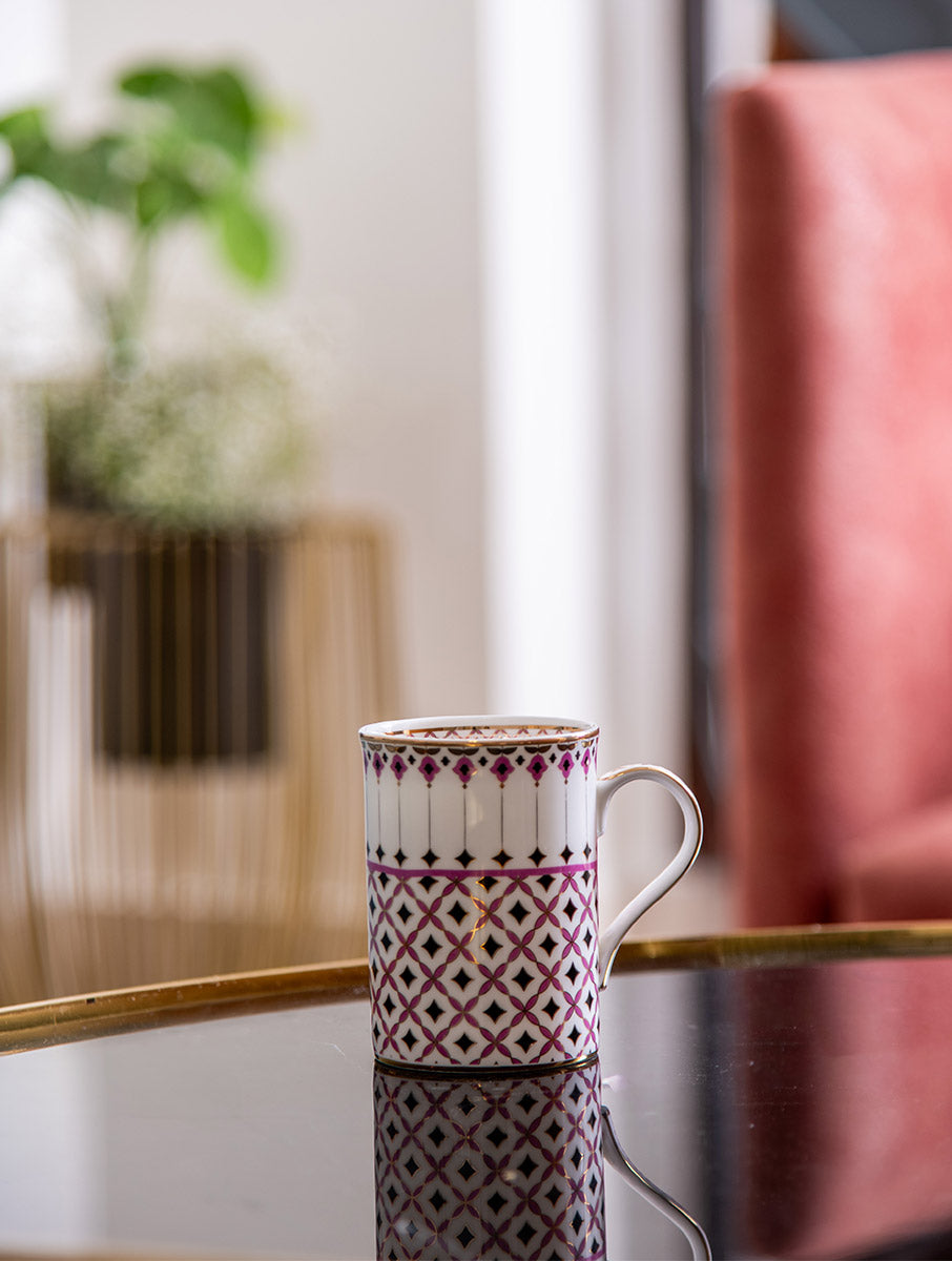 Zaina Mug (Pink) - Set of 2
