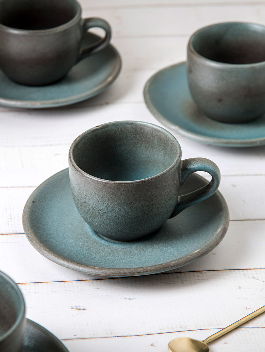 Dove Blue Cup & Saucer