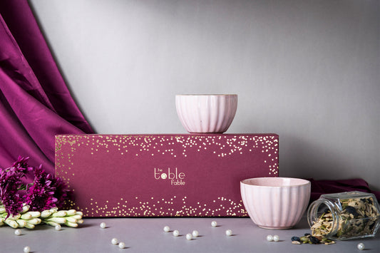 Blush Bowls & Trail Mix Gift Box