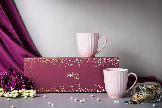 Blush Mugs & Trail Mix Gift Box