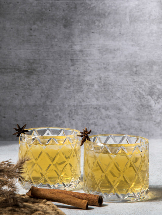 Diamond Whiskey Glass