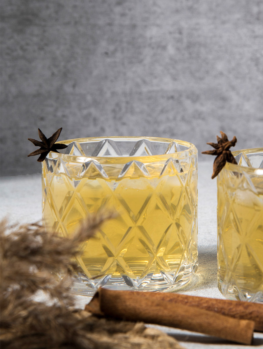 Diamond Whiskey Glass