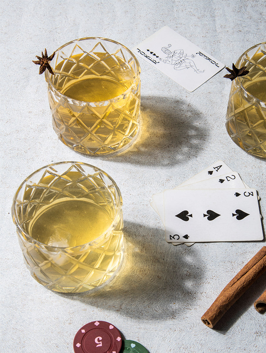 Diamond Whiskey Glass