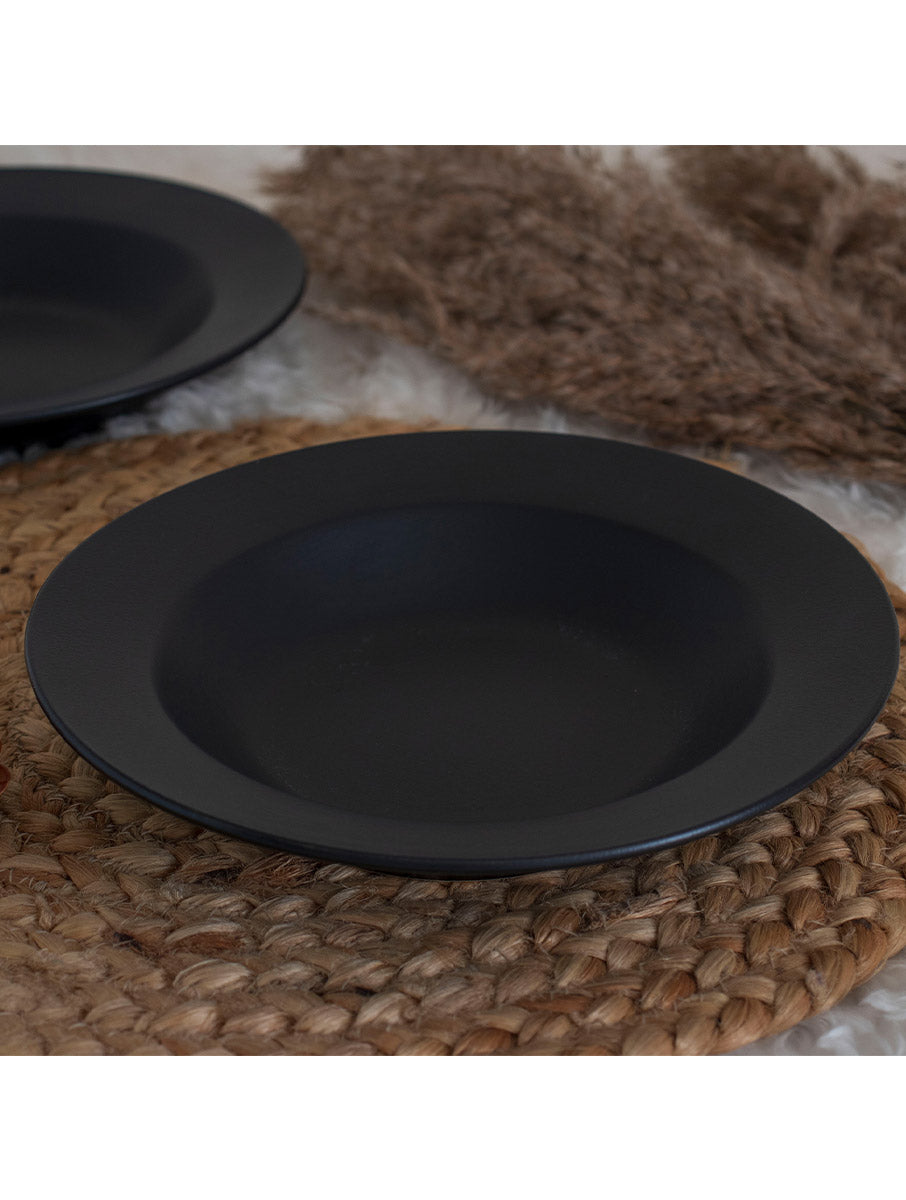 Basic Black Pasta Bowl