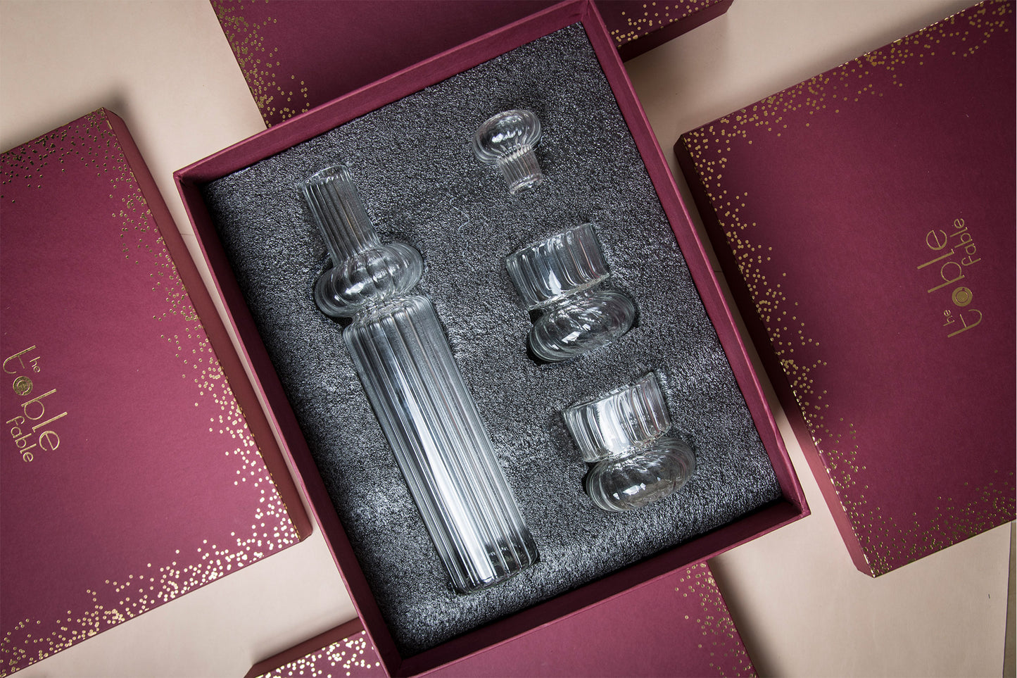Skylar Bottle / Decanter Set Gift Box