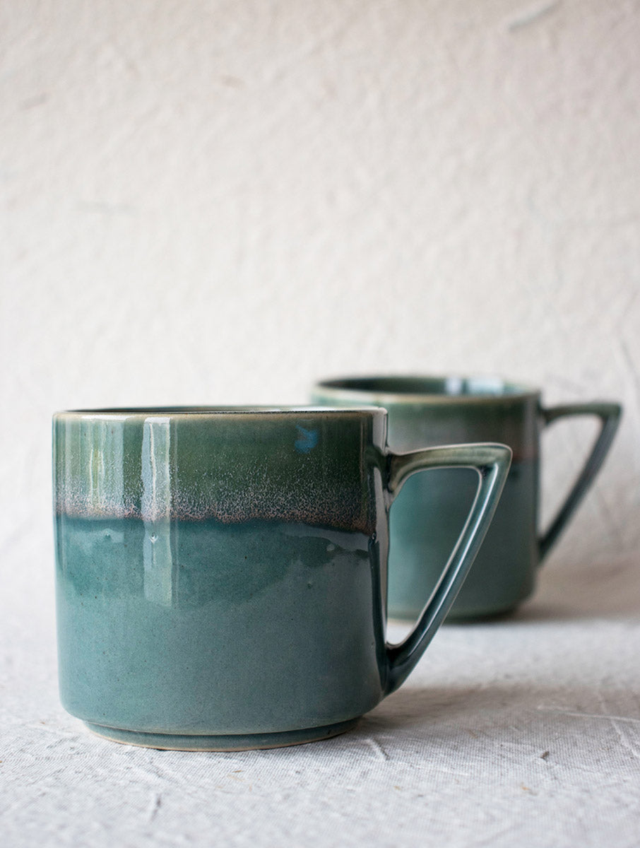 Triangle Handle Mug